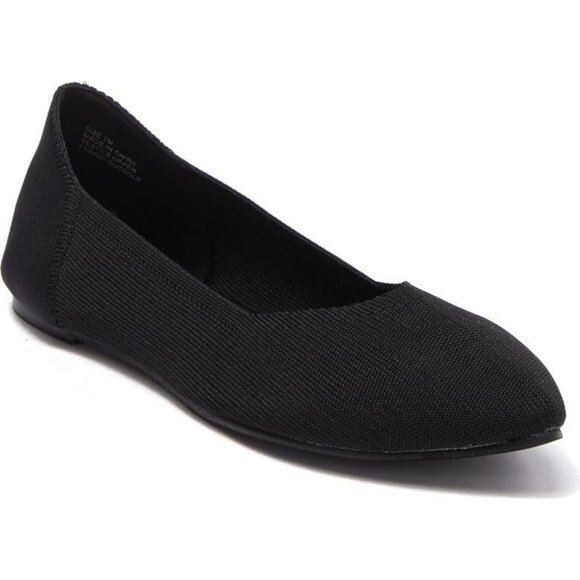 New MIA Kerri Pointed Toe Flats, Black Sizes 8, 8.5 - Picture 1 of 4